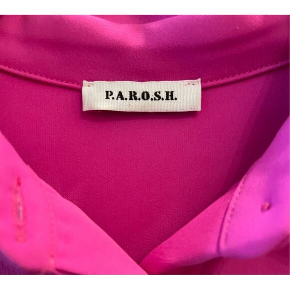 Parosh H Romper Womens Extra Small Jumpsuit Shorts Fuchsia - Picture 9 of 10